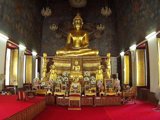 Buddha im Tempel