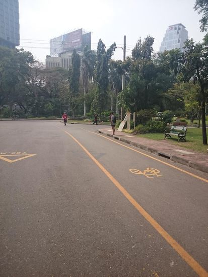 Selbst mir wäre es zu heiß zum Joggen