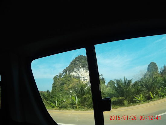 Erste Felsformationen gesichtet