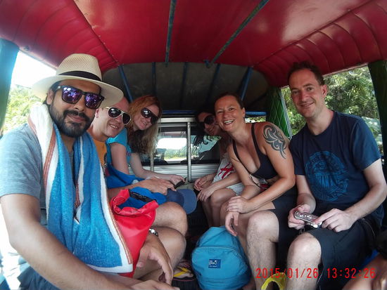 Im touristischen Viehtransport