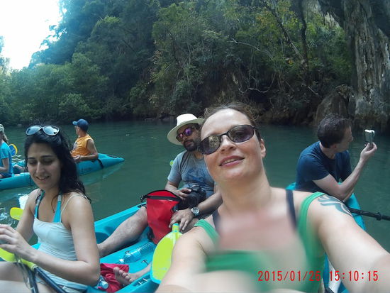 Von links nach rechts: Samira, Fernando,  Steffi, Hendrik