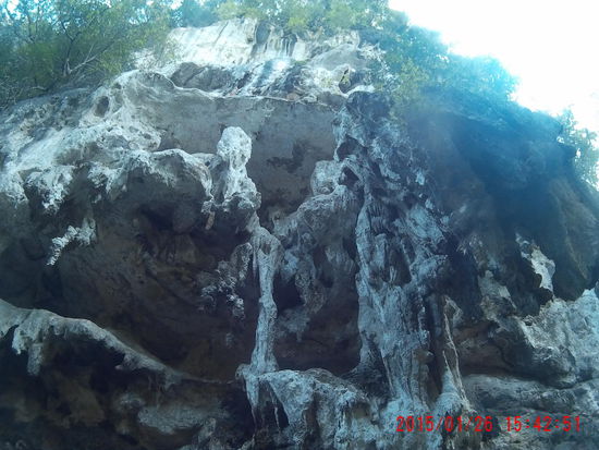 Die Felsformationen waren auch beeindruckend