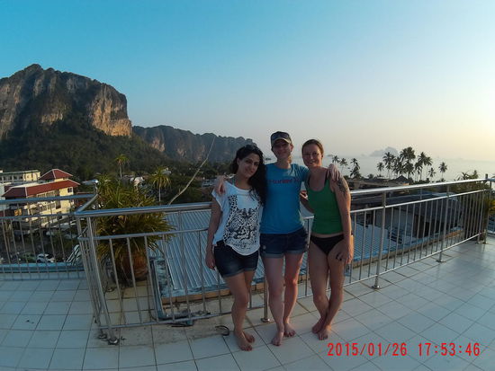 Keine Ahnung warum ich so krumm da hänge