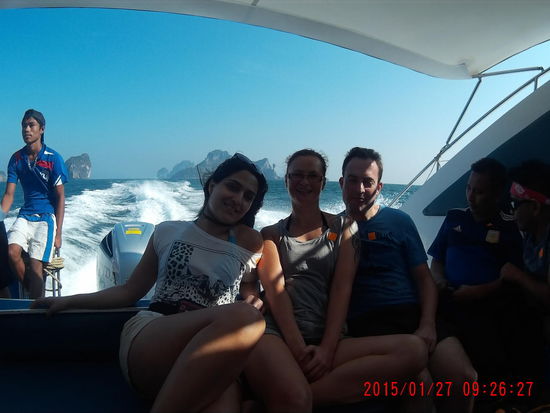 Samira, Steffi und Hendrik (von links nach rechts)