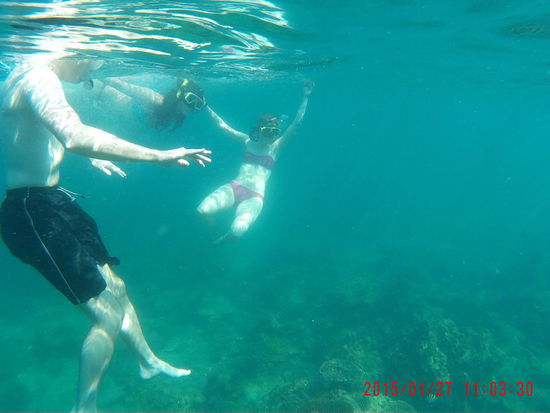 Hendrik, Samira und Simone von links nach rechts