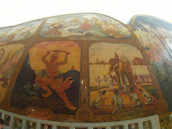 Die Wandmalereien haben mich sehr beeindruckt