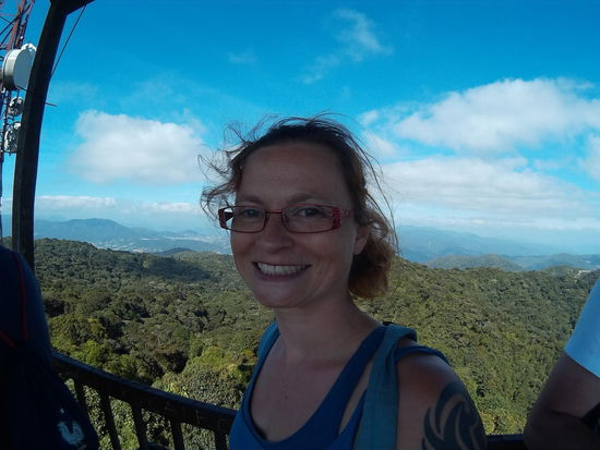 Windig da oben... Pustet mir fast das Grinsen aus dem Gesicht