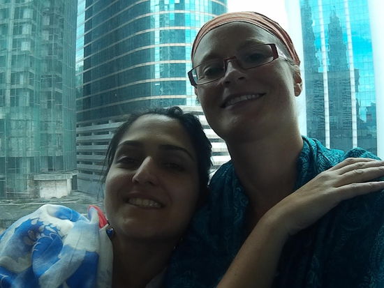 Fröstelnd in der Hochbahn