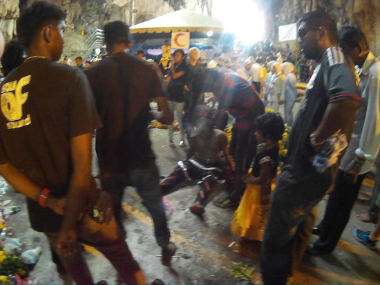 Er muss sich erstmal ausruhen