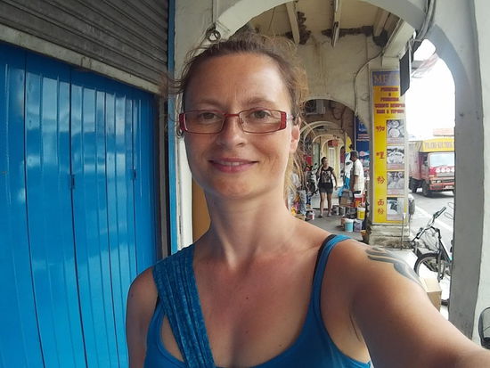 Heiß wars wieder, gut, dass man oft im Schatten der Häuser gehen kann