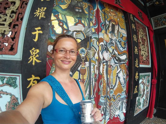 Der schöne Tempel wieder. Ich hätte zu gern gewusst, wie es innen aussieht.