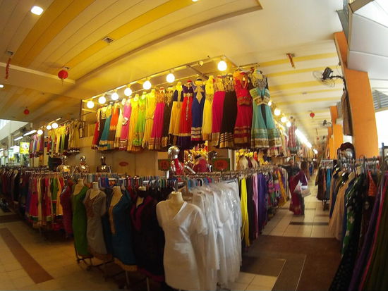 Shoppingcenter auf indisch