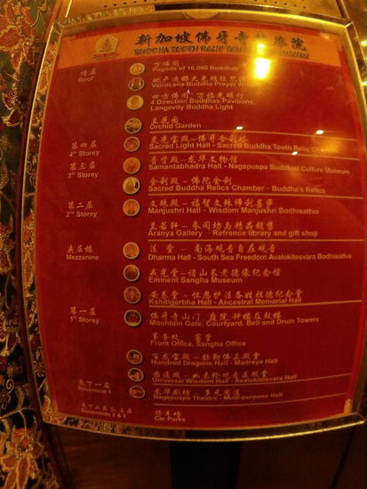 Schild am Fahrstuhl, ziemlich was zu sehen...