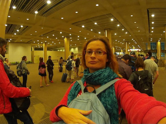 Laaange Schlange...blöd