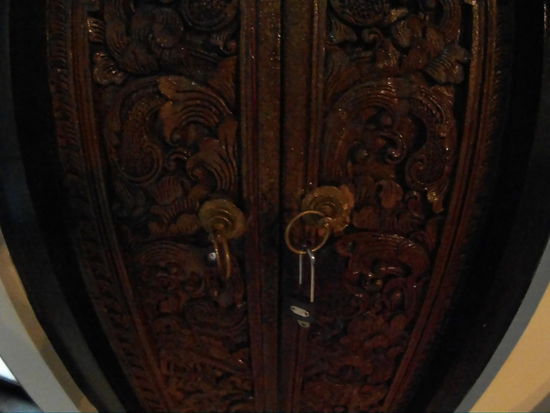 Meine geschnitzte Eingangstür