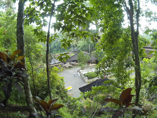 Erster Blick von oben auf die Anlage