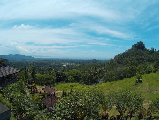 Aussicht auf der Straße