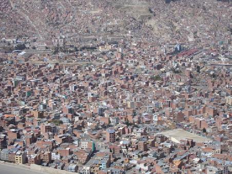 La Paz, 4000 müM, Atemnot ist Programm...