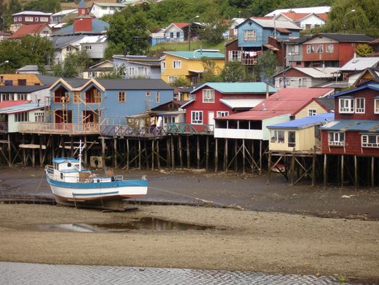 Palafitos bei Ebbe