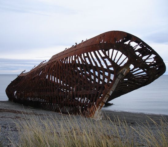 Englisches Schiffswrack