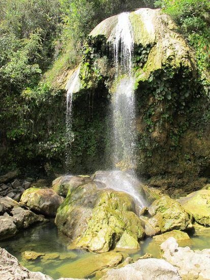 Leider etwas wenig Wasser...