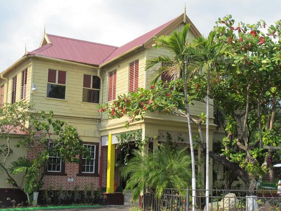 Sein Wohnhaus (Innen war fotografieren verboten)