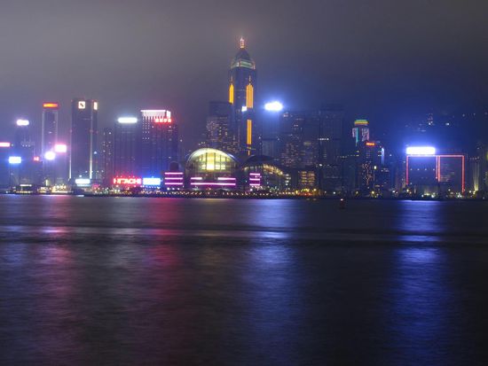 Skyline von der Avenue of Stars