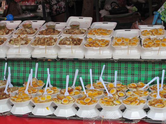 Verhungern werden wir hier bestimmt nicht...