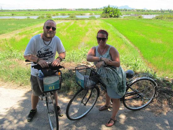 Durch die Reisfelder