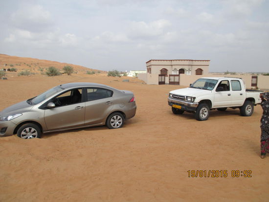 Frontantrieb und Sand geht nich...