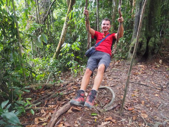 Lianen-Schaukel... das macht richtig Spaß 