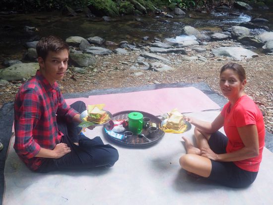 Club-Sandwich zum Frühstück - perfekte Stärkung!