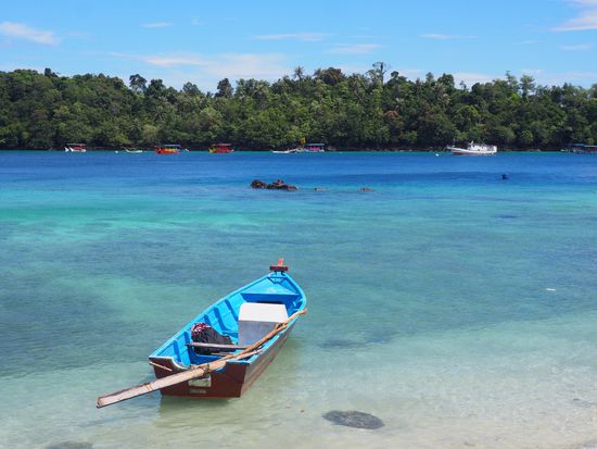 Iboih Beach mit Robinson-Crusoe-Atmosphäre