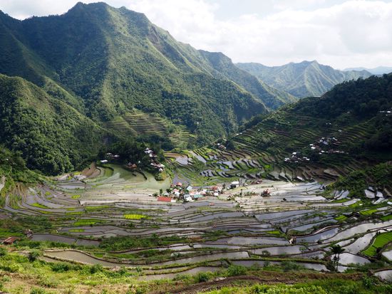 Ausblick auf Batad vom Viewpoint
