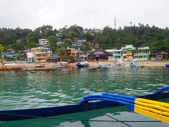 Blick auf Puerto Galera