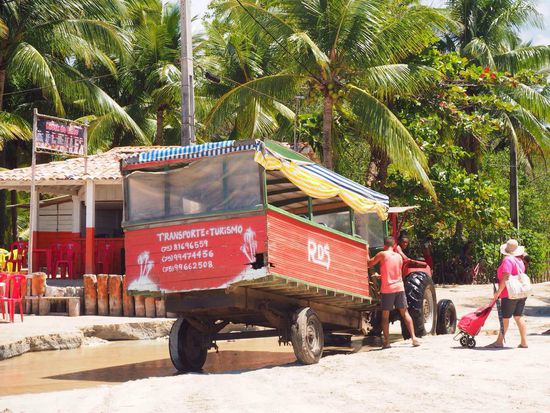 und wer nicht zurück laufen will, nimmt ein Taxi �