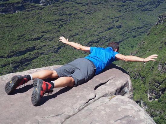 nichts für schwache Nerven - 380 m Abgrund