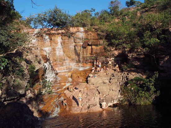 Riachinho - Wasserfälle mit Pool
