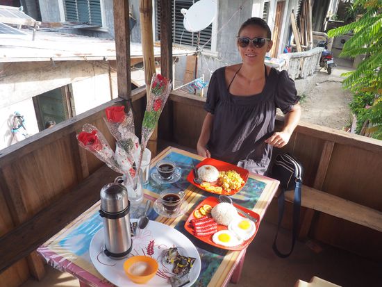 Valentinstags-Frühstück im kleinsten Restaurant der Welt