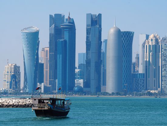 Sicht auf die Skyline