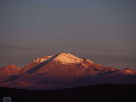Vulkan Uturuncu (6008 m) bei herrlicher Abendstimmung