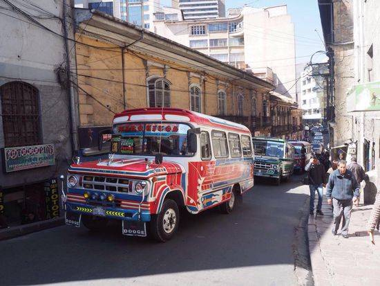 "Öffis" in La Paz
