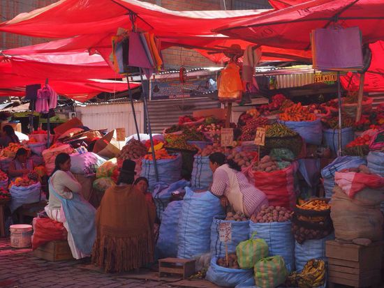 Obst- und Gemüsemarkt