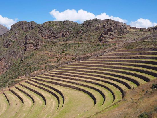 Pisac - Inkastätten mit shönen Terrassen