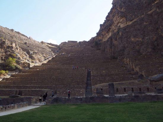 Inka-Stätte in Ollamtaytambo