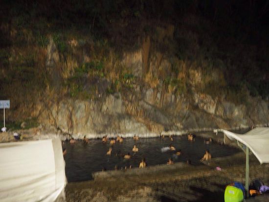 ein der der drei "natural pools"