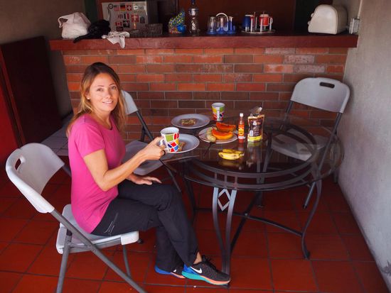 und ein self-made Frühstück!