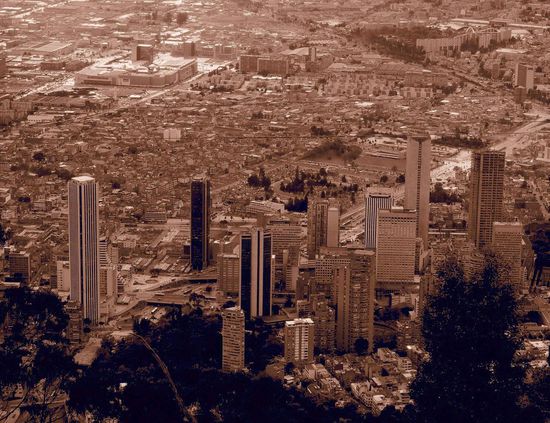 wundervoller Blick auf den "barrio financiero"