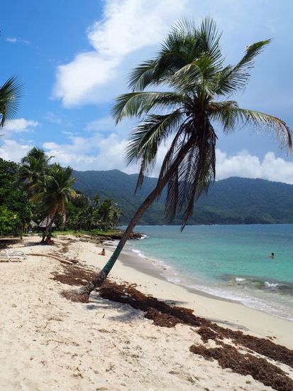 am Strand von "La Miel"