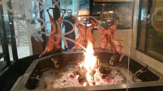 Parrilla - typisch patagonisches Lamm